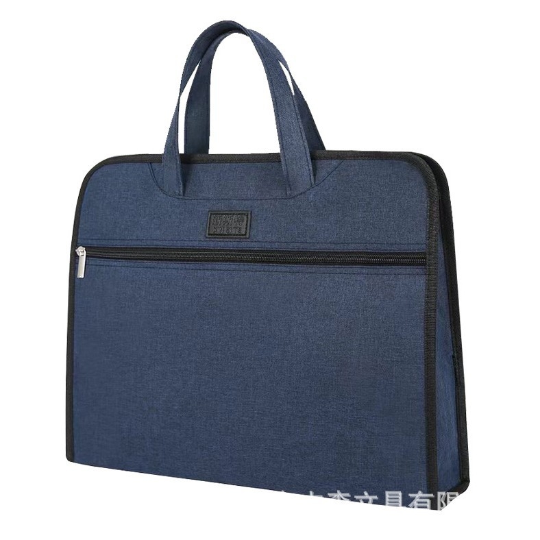 Xinster Višeslojna torba za dokumente velike kapacitete – Materijal: Oxford tkanina; Stil: zatvarač; Oblikovanje: četvrtastog oblika; Težina: 400 g
