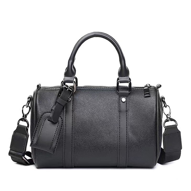 Muški karirani crossbody ruksak, velika kapaciteta, PVC materijal, vodootporan, poliester podstava