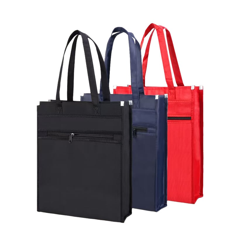 Orange fruit делова чанта, оксфордска тъкан, цип, правоъгълна форма