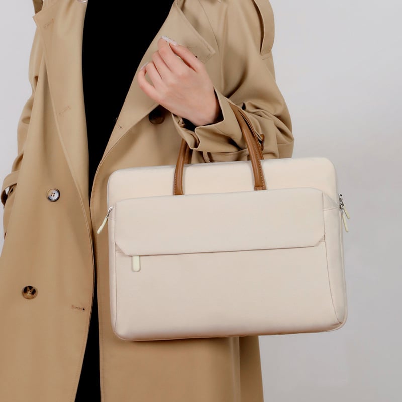 Γυναικεία τσάντα για φορητό υπολογιστή — νάιλον, διαπνέουσα, αδιάβροχη, αντιβακτηριακή; αστικός μινιμαλιστικός, πολυλειτουργικός σχεδιασμός