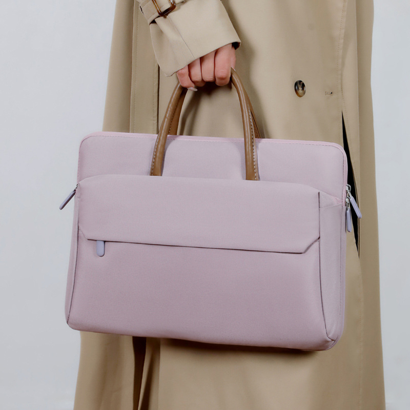 Γυναικεία τσάντα για φορητό υπολογιστή — νάιλον, διαπνέουσα, αδιάβροχη, αντιβακτηριακή; αστικός μινιμαλιστικός, πολυλειτουργικός σχεδιασμός