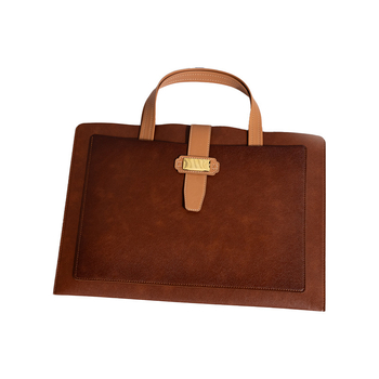 PU кожена A4 файл чанта - преносима делова чанта с триизмерен дизайн (Марка: Yicheng; Материал: PU; Стил: Преносим; Форма: Триизмерна)