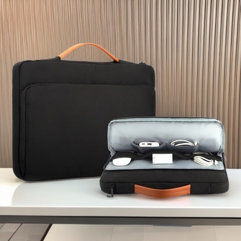 Junbowe νάιλον τσάντα για φορητό υπολογιστή — αναπνέουσα, αδιάβροχη, υπερ-ελαφριά και ανθεκτική στη φθορά, με επεκτάσιμη χωρητικότητα και μαλακή επένδυση; επιχειρηματικό στυλ, φορητή.