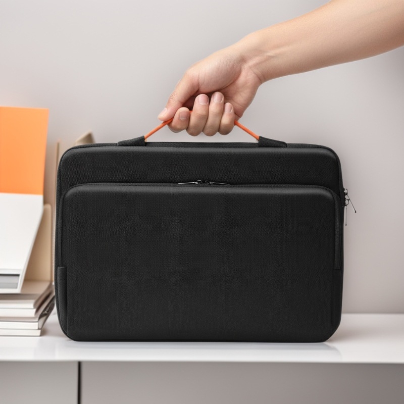 Junbowe νάιλον τσάντα για φορητό υπολογιστή — αναπνέουσα, αδιάβροχη, υπερ-ελαφριά και ανθεκτική στη φθορά, με επεκτάσιμη χωρητικότητα και μαλακή επένδυση; επιχειρηματικό στυλ, φορητή.