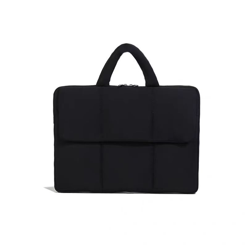 Τσάντα για φορητό υπολογιστή – Αδιάβροχη, αντικραδασμική και πολύ ελαφριά, συμβατή με 15 ιντσών, υλικό πολυεστέρας, αστικός μινιμαλισμός, φορητή επαγγελματική στυλ, άνοιξη 2025