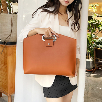 Τσάντα φορητού υπολογιστή – PU υλικό, αδιάβροχη, αντιβακτηριακή, καλοκαίρι 2025, στυλ Business Elite.