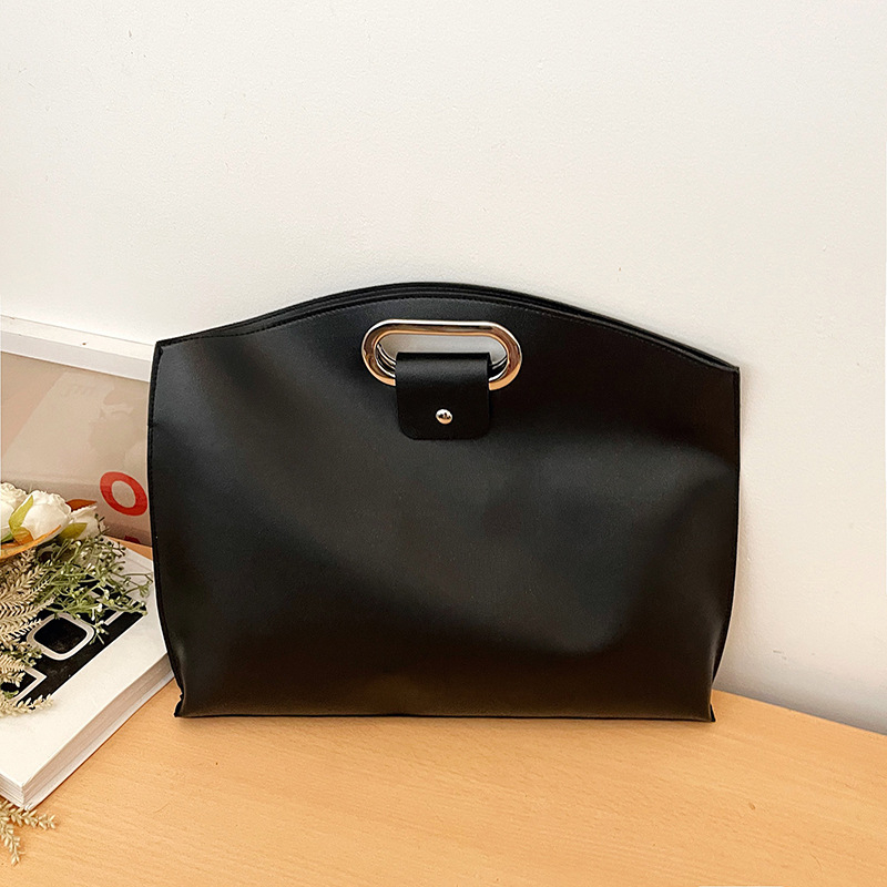 Τσάντα φορητού υπολογιστή – PU υλικό, αδιάβροχη, αντιβακτηριακή, καλοκαίρι 2025, στυλ Business Elite.