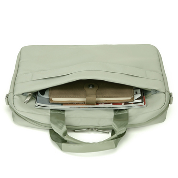 Τσάντα φορητού υπολογιστή από Oxford ύφασμα, ανθεκτική στη φθορά και εύκολη στη φύλαξη, αστικός μινιμαλισμός, επένδυση πολυεστέρα, unisex