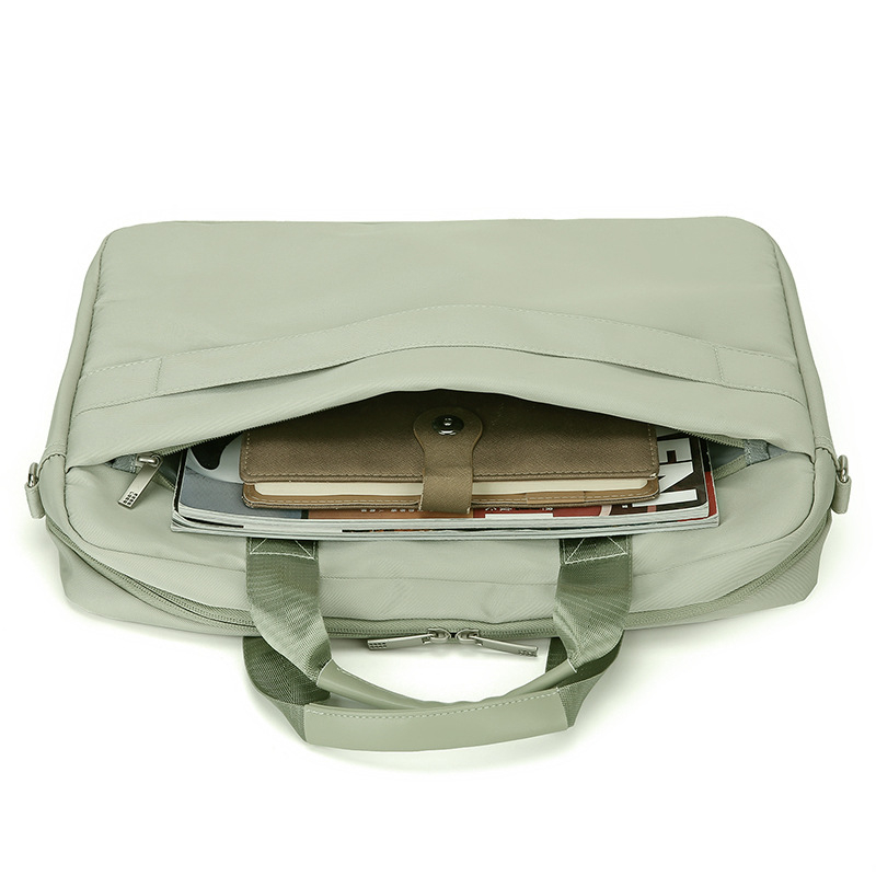 Τσάντα φορητού υπολογιστή από Oxford ύφασμα, ανθεκτική στη φθορά και εύκολη στη φύλαξη, αστικός μινιμαλισμός, επένδυση πολυεστέρα, unisex