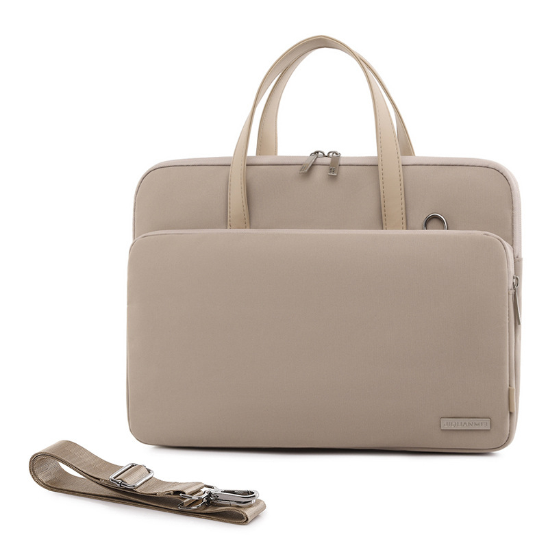 Portatīvā datora soma, izturīgs Oxford audums, neilona oderējums, pilsētas minimalistiskais stils, pārnēsājamā biznesa soma