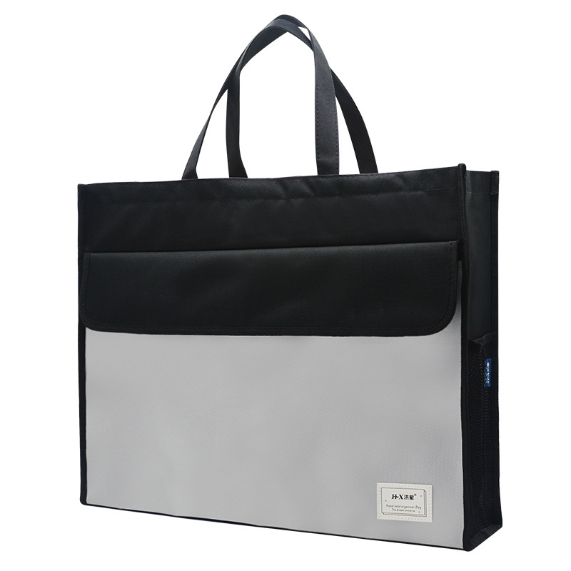 A3 портфейл за документи и рисунки с цип, марка Hong Xing, модел HX-8714, материал Oxford платно