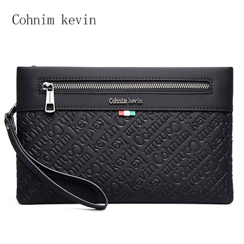 Muški clutch – mikrovlaknasta sintetička koža, vodootporan, model C238, jednostavan uzorak, za poslovna putovanja