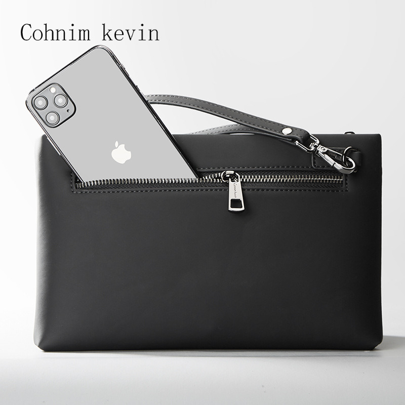Muški clutch – mikrovlaknasta sintetička koža, vodootporan, model C238, jednostavan uzorak, za poslovna putovanja