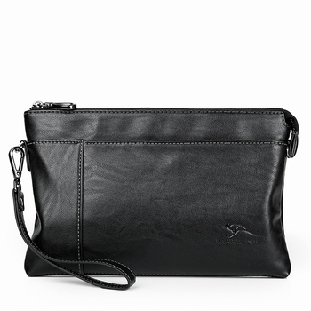 Kadi Kangaroo muška PU kožna clutch torba, 8 inča, stil omotnice, vodootporna, 2019