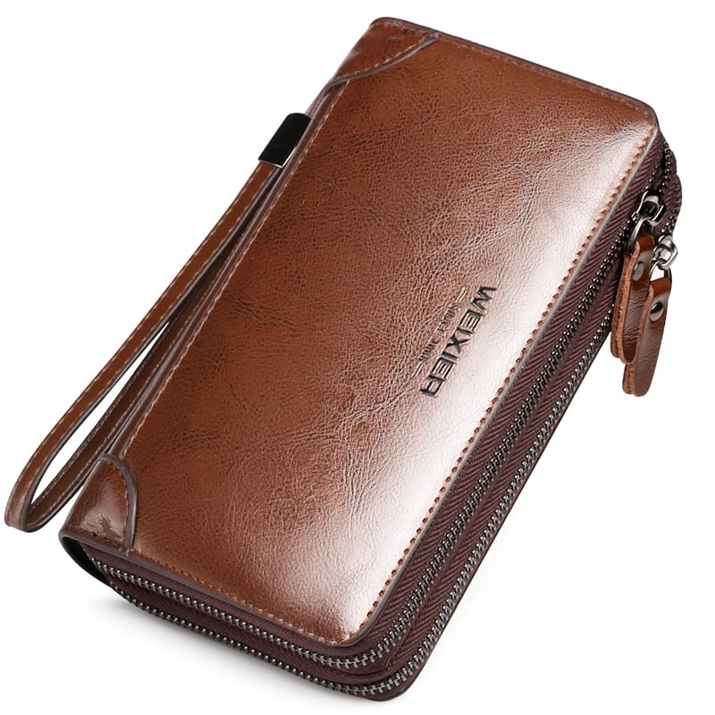 Muška PU kožna clutch torba – poslovni stil, vodootporna i otporna na habanje, podstava od poliestera
