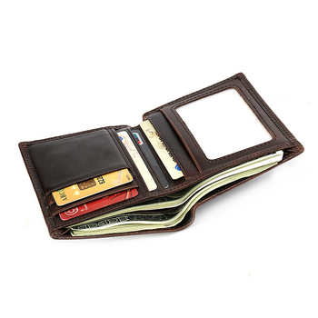 Muški bifold novčanik s reljefnim zmajevim uzorkom, koža najvišeg sloja, pravi kožni materijal, podstava od poliestera, model 3115