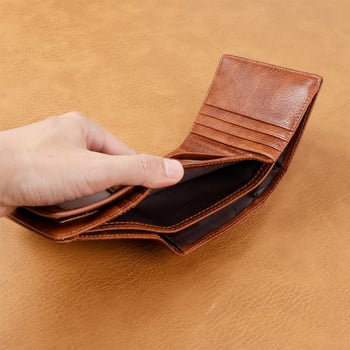 Мъжки портфейл Breezebella с разширение, PU материал, подплата полиестер, пролет 2025