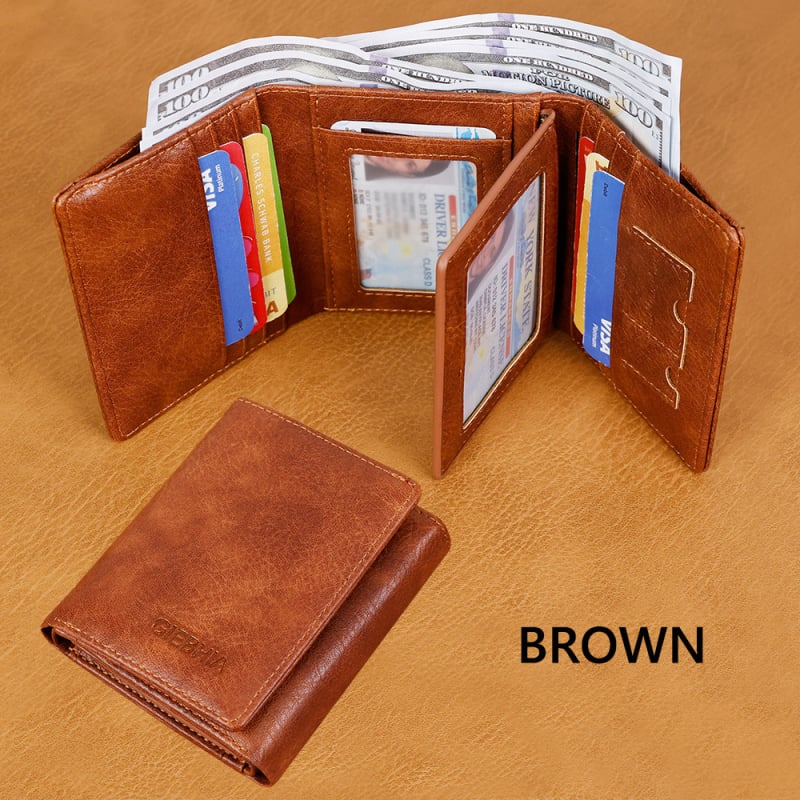 Мъжки портфейл Breezebella с разширение, PU материал, подплата полиестер, пролет 2025