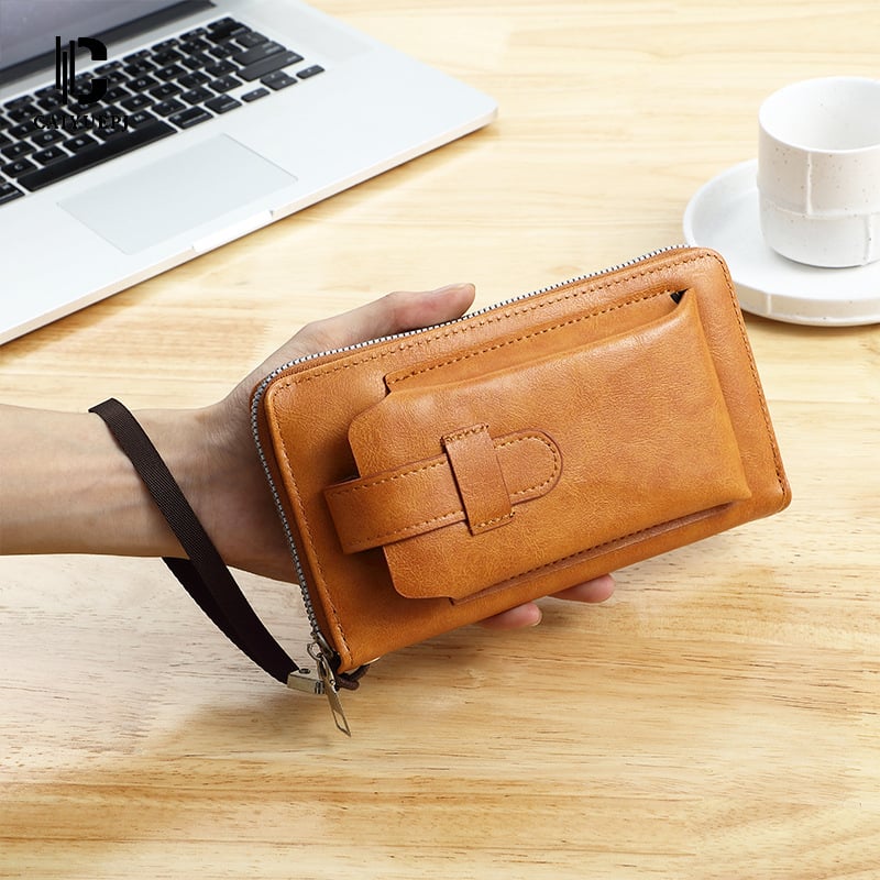 Muški clutch novčanik - PVC, gradski stil, prozračan, vodootporan, ultra lagan