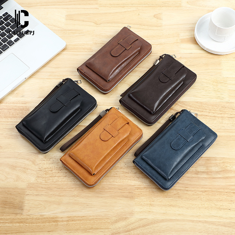 Muški clutch novčanik - PVC, gradski stil, prozračan, vodootporan, ultra lagan