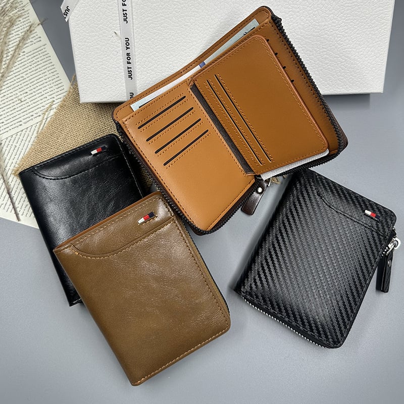 Muški PU kratka novčanik, poslovni elitni stil, PU obloga, Youniu Leather Goods