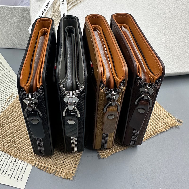 Muški PU kratka novčanik, poslovni elitni stil, PU obloga, Youniu Leather Goods