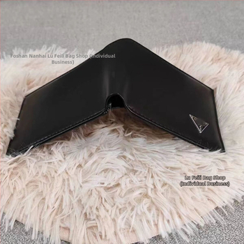 Pánska PU peňaženka, 1 sklad, horizontálny dizajn, vzor písmen, PU podšívka, jar 2024