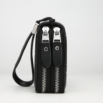 DIVECEN muška kožna clutch torbica za poslovno putovanje, prava koža, prozračna, vodootporna, ultra lagana, otporna na habanje