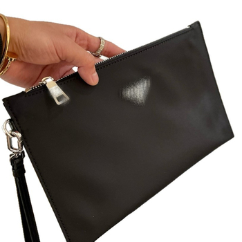 Muška clutch torba od prave kože, gornji sloj kravlje kože, karirani uzorak, podstava od kravlje kože, za svakodnevnu upotrebu, ljeto 2024 izdanje