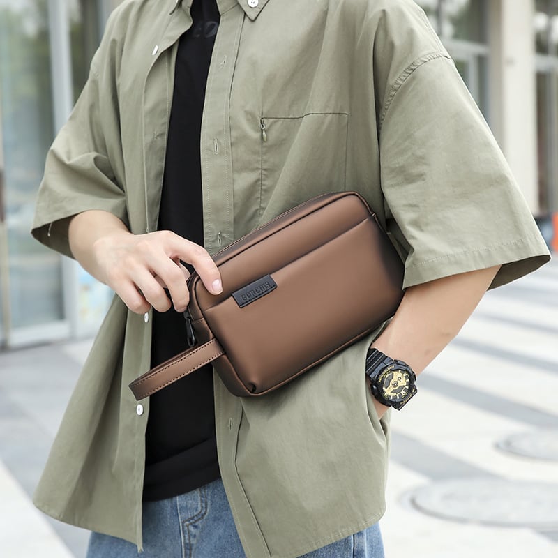 Angoxi muški clutch – urbani minimalistički stil, velika kapaciteta, vodootporan i ultra lagan, diving cloth materijal