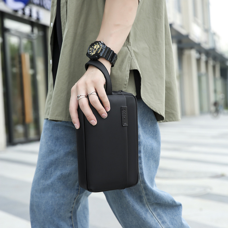 Angoxi muški clutch – urbani minimalistički stil, velika kapaciteta, vodootporan i ultra lagan, diving cloth materijal