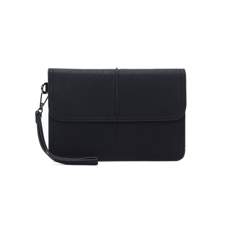 Muška retro PU kožna clutch torbica, otporna na habanje, za svakodnevnu upotrebu, putovanja i poslovna putovanja