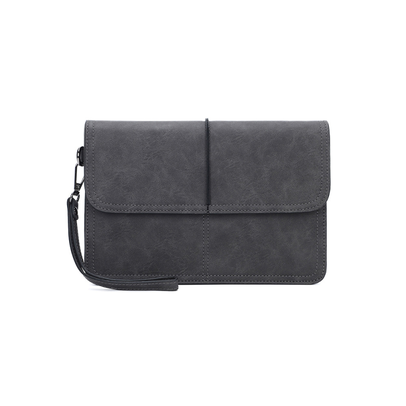 Muška retro PU kožna clutch torbica, otporna na habanje, za svakodnevnu upotrebu, putovanja i poslovna putovanja
