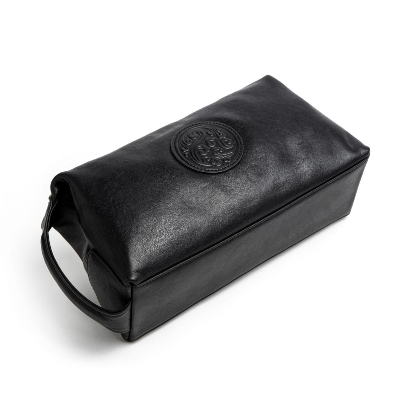 Muški clutch novčanik — koža biljnog postupka teleće, velik kapacitet za poslovna putovanja, geometrijski uzorak, izdržljiva unutrašnjost od poliester-pamuk, Lawlessden
