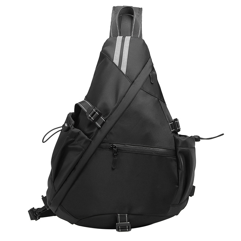 Muška crossbody torbica za slobodno vrijeme - vodootporna Oxford tkanina, poliester podstava