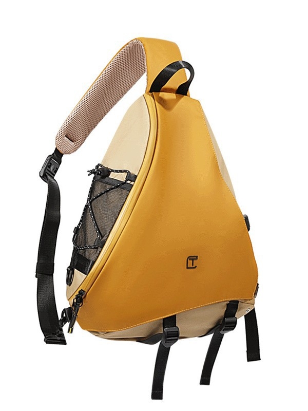 Muška crossbody torba, Velik kapacitet, Višefunkcionalna, Ultra lagana, Prozračna