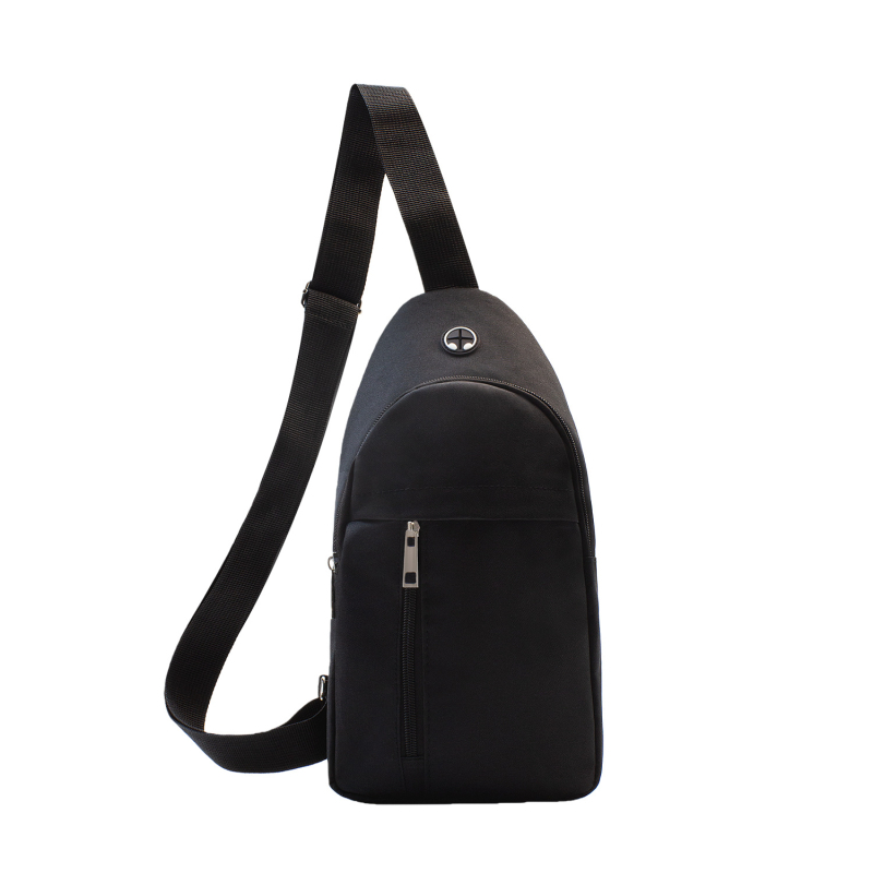 Muška torba za prsa, crossbody stil, od Oxford platna, iznimno lagana, otporna na habanje, s proširivim kapacitetom