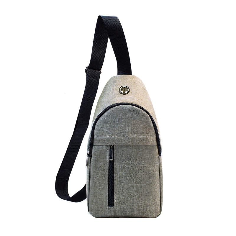 Muška torba za prsa, crossbody stil, od Oxford platna, iznimno lagana, otporna na habanje, s proširivim kapacitetom