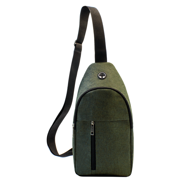 Muška torba za prsa, crossbody stil, od Oxford platna, iznimno lagana, otporna na habanje, s proširivim kapacitetom