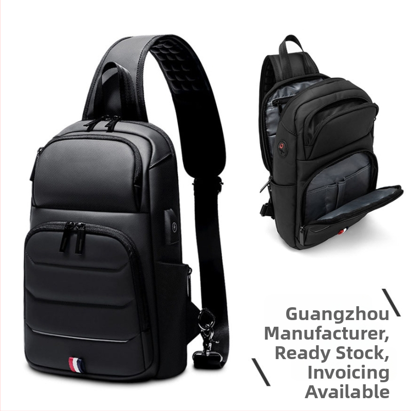 Muška Chest Bag – Poslovni odlazak (Oxford tkanina, Prozračna, Poliester podstava, Brand: chaoqianke)