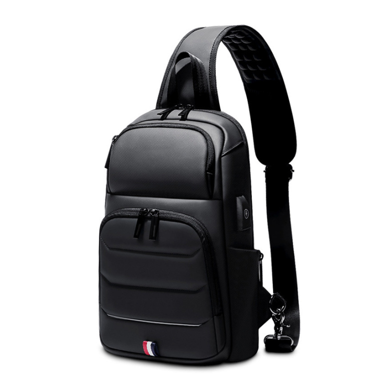 Muška Chest Bag – Poslovni odlazak (Oxford tkanina, Prozračna, Poliester podstava, Brand: chaoqianke)