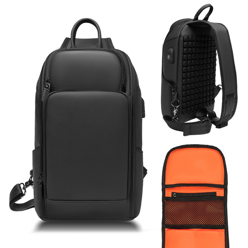 Muška Chest Bag – Poslovni odlazak (Oxford tkanina, Prozračna, Poliester podstava, Brand: chaoqianke)