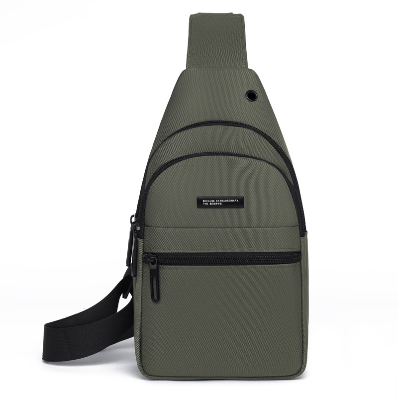 Bellway Muška crossbody torba od Oxford tkanine, casual i višefunkcionalna torba za rame, vodootporna i prozračna, pogodna za vožnju biciklom i kao torba oko struka