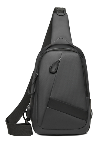 Torba crossbody za muškarce – gradski minimalistički stil, membranski materijal, vodootporna, lagana, proširiva kapaciteta