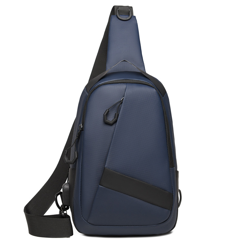 Torba crossbody za muškarce – gradski minimalistički stil, membranski materijal, vodootporna, lagana, proširiva kapaciteta