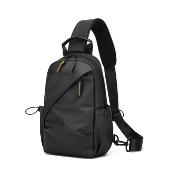 Muška crossbody torba, ultra lagana, street style, materijal kožna membrana, kompatibilna s prijenosnim racunalom, casual putovanje