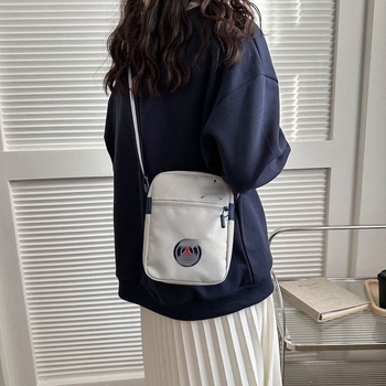 Férfiak számára crossbody táska, utcai stílus, vászon (vízálló, lélegző, ultra-könnyű, kopásálló)