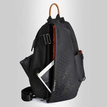 Férfi crossbody táska, nejlonból, vízálló, utcai stílus, KAMUANG