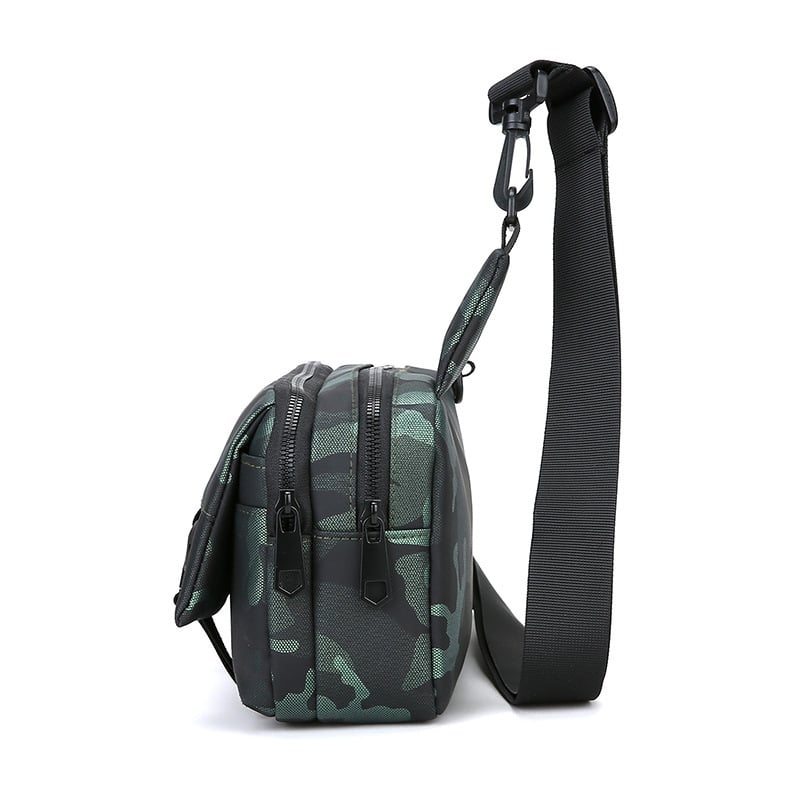 Najimi muška crossbody torba – urbana jednostavnost, PU materijal, otporna na habanje, smanjuje teret, jednobojna, podstava od poliestera, zimsko izdanje 2025