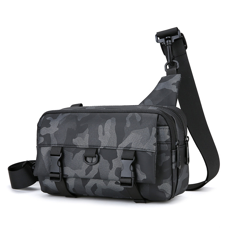 Najimi muška crossbody torba – urbana jednostavnost, PU materijal, otporna na habanje, smanjuje teret, jednobojna, podstava od poliestera, zimsko izdanje 2025